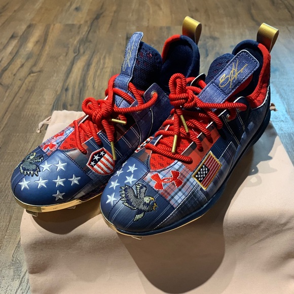 Under Armour Harper 5 “Team USA” Baseball Cleats. Limited Edition!! - Picture 11 of 14